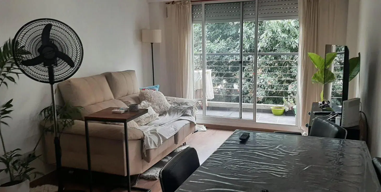 Departamento 2 ambientes frente con balcon, -Alquiler-Almagro 2
