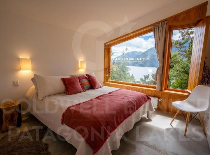 ALQUILER TURÍSTICO - Casa categoria impresionante vista al lago en barrio cerrado Villa la Angostura 5