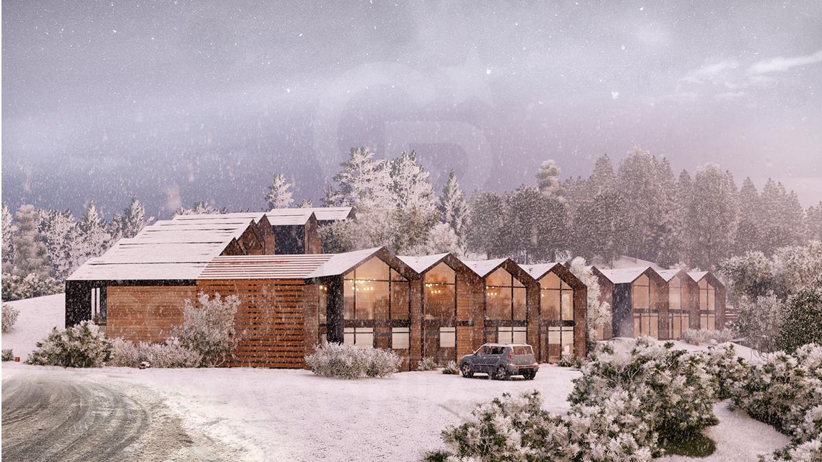 VENTA Dúplex en pozo UF 15, 60 m2, parque privado y cochera, vista a los cerros, Villa la Angostura