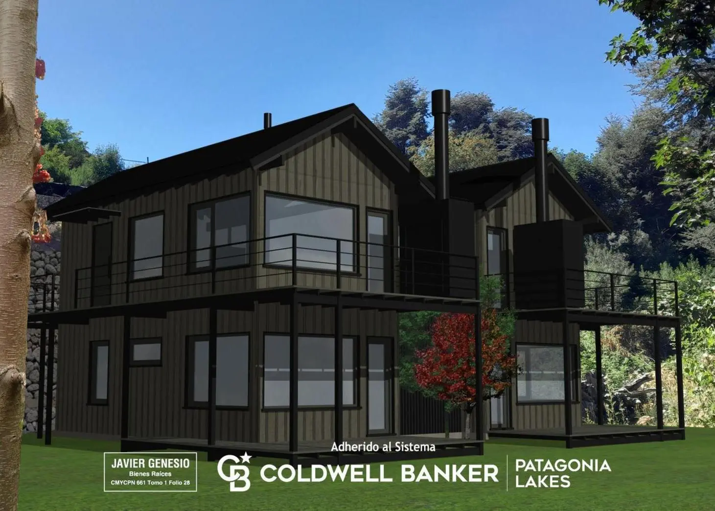 VENTA Casa en pozo - financiación - 2 dorm - 77m2 lote 365m2 con arroyo - Epulafquen V. la Angostura 5