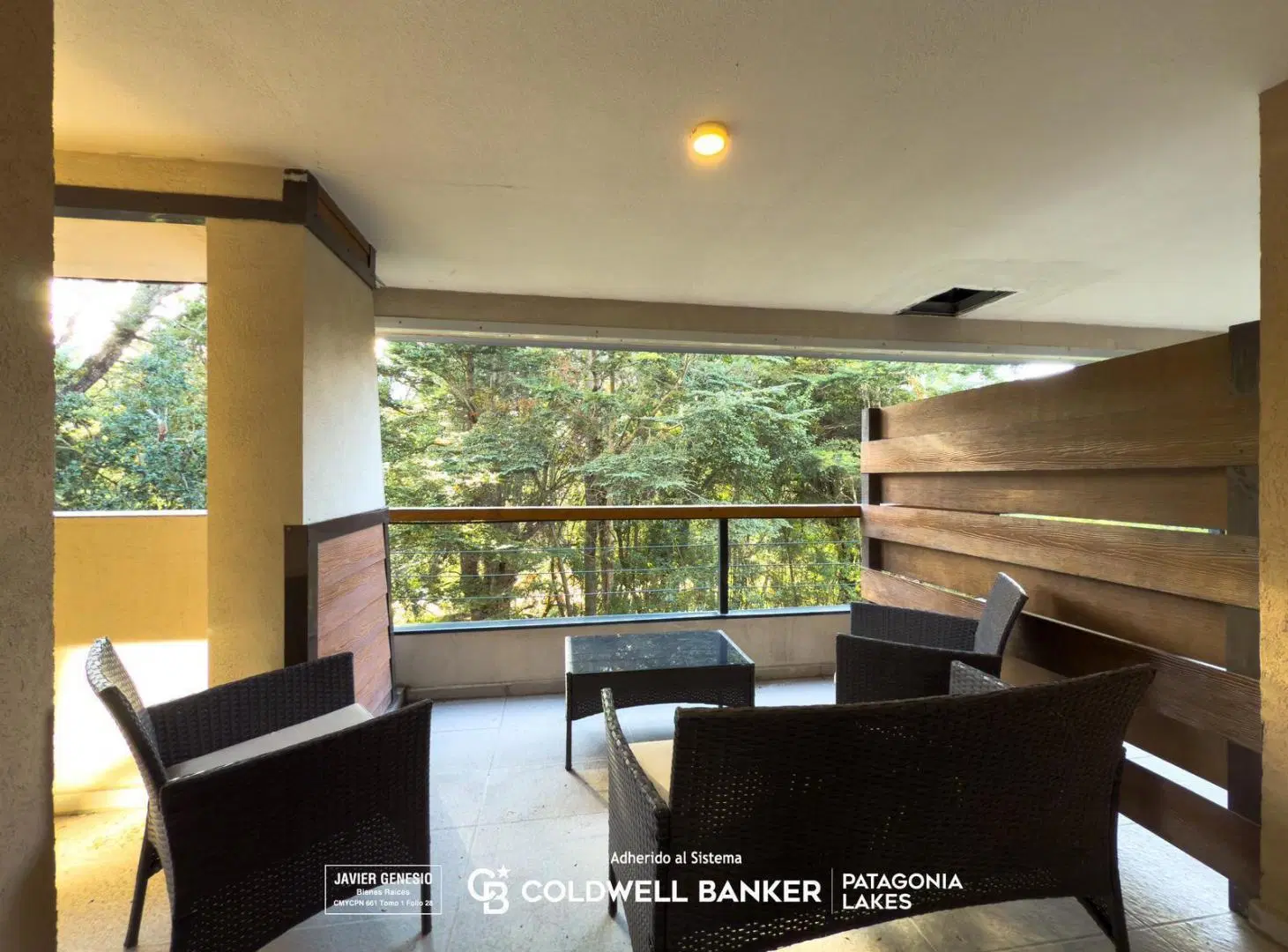 VENTA Departamento amoblado 1 dormitorio c/balcón terraza céntrico Villa La Angostura 8
