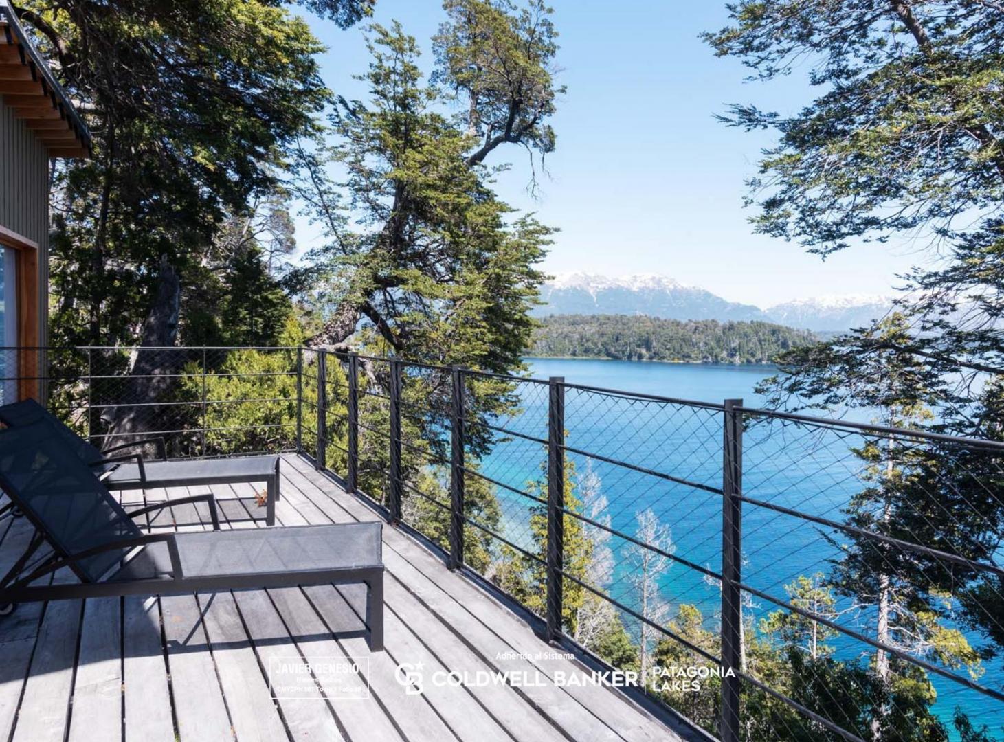 Foto de Casa de autor equipada de 223 m² con acceso directo al lago Nahuel, imagen 1