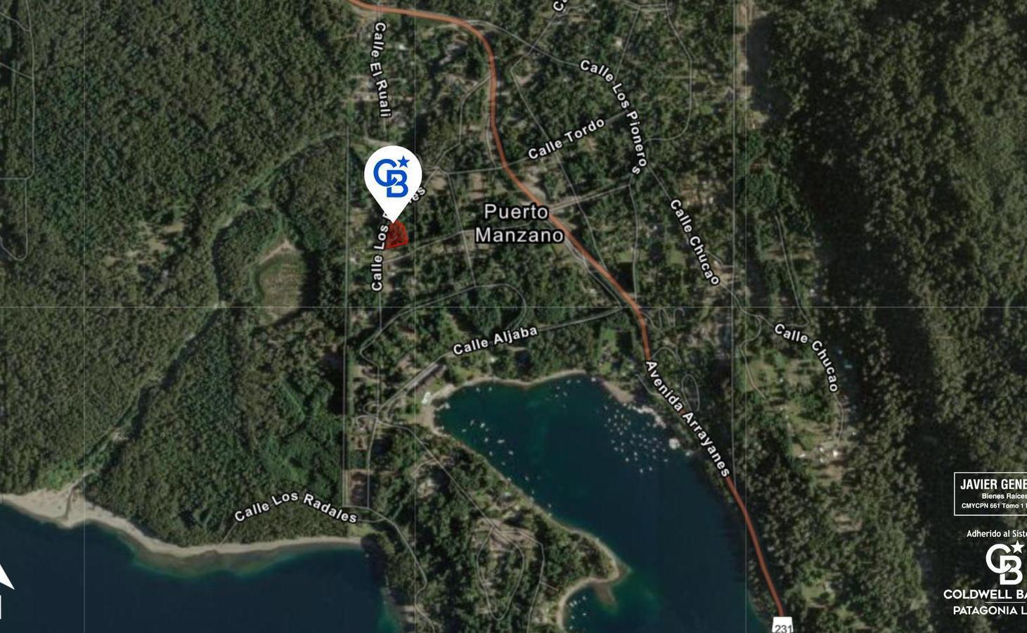Foto de VENTA Lote 3.463 m2 Puerto Manzano Villa La Angostura, imagen 2