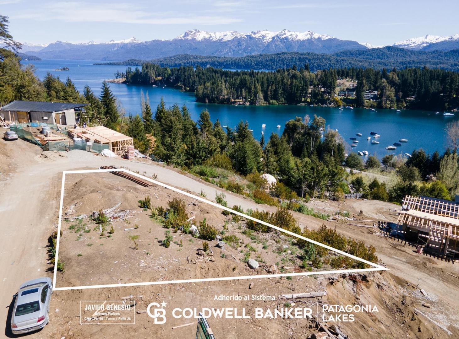 VENTA - Lote/Terreno de 833m2 con impresionante Vista al Lago UF 03 - Bahia manzano.