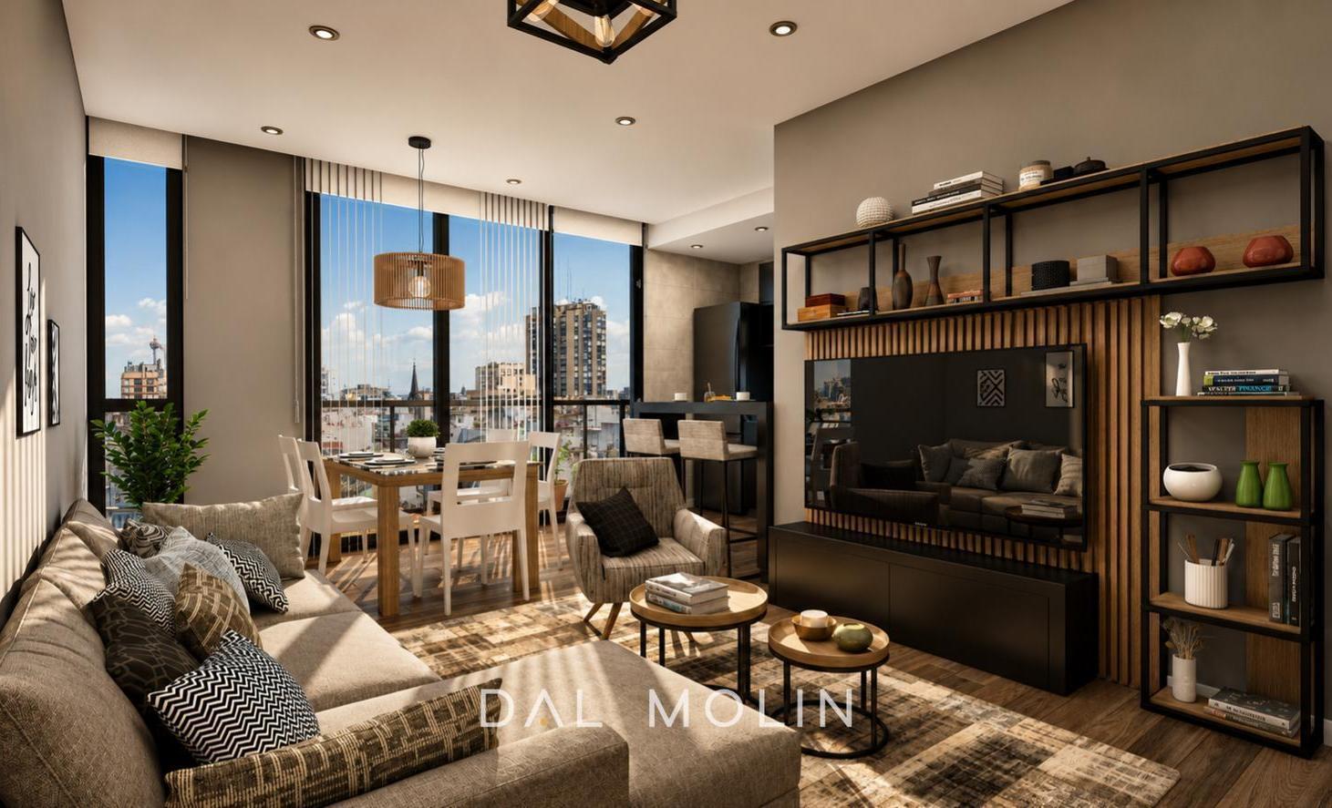 Venta | Departamento 2 ambientes | A estrenar | Centro | Contrafrente | Quincho | Cochera