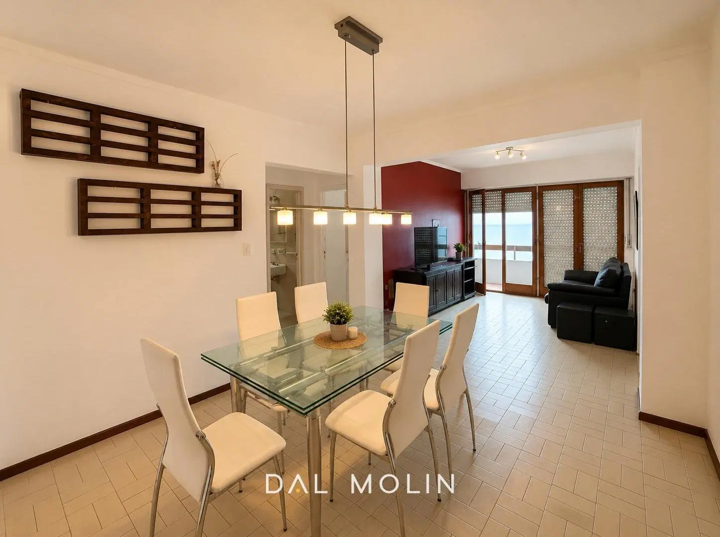Alquiler | Departamento | 3 Ambientes | Con Cochera | Vista al Mar | Constitución | Balcón al frente 1