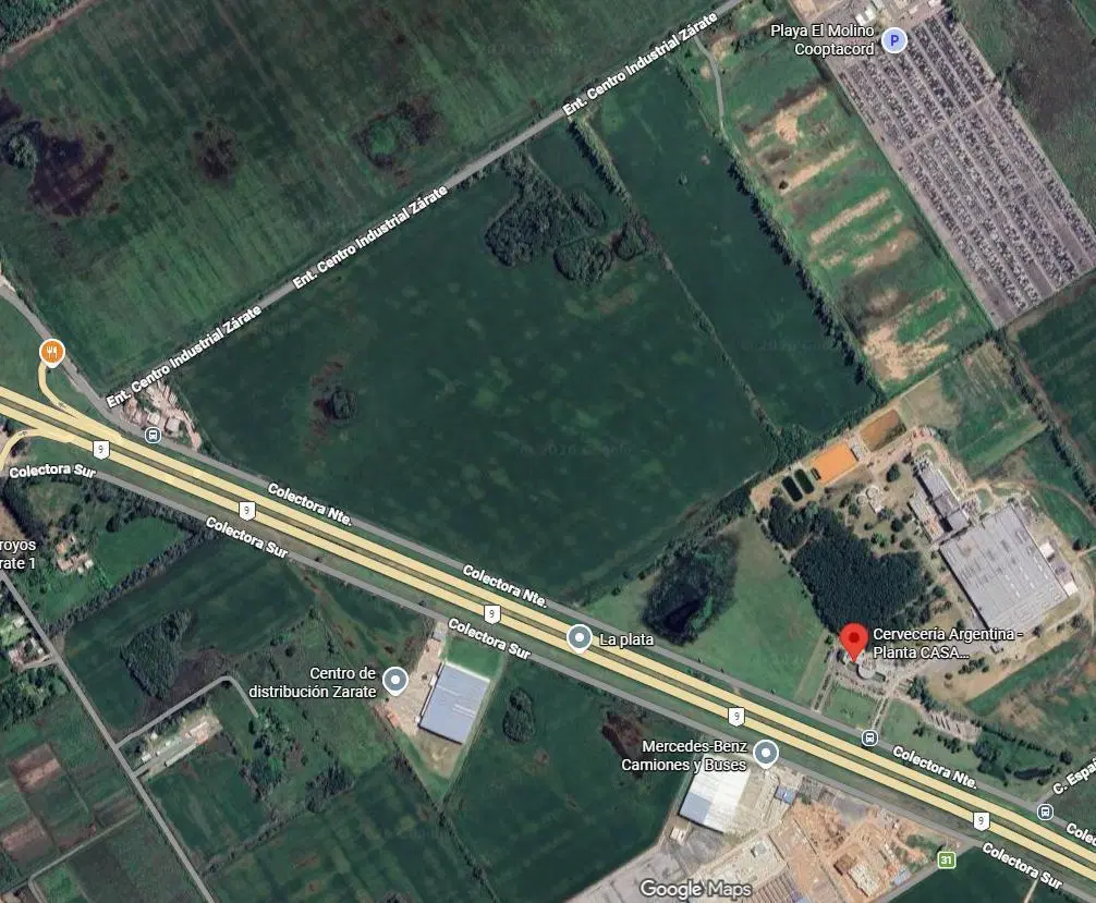 VENTA FRACCION 55 Ha Ruta 9 y Camino de la Costa Brava ZARATE 4