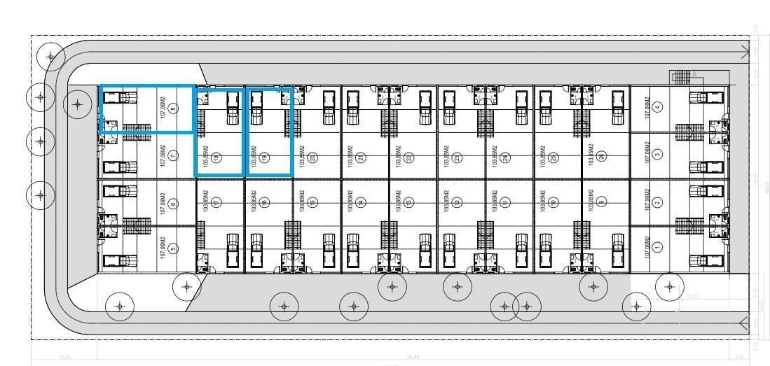 ALQUILER DEPOSITO 135 M2  POLO 21   MERLO
