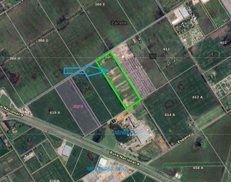 Foto de VENTA FRACCION 17 Ha Ruta 9 y Camino de la Costa Brava ZARATE, imagen 5