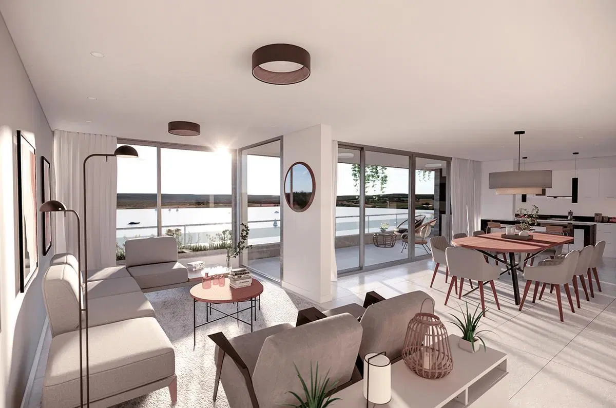Departamento de 1 Dormitorio en San Lorenzo sobre la costa ribereña. 3