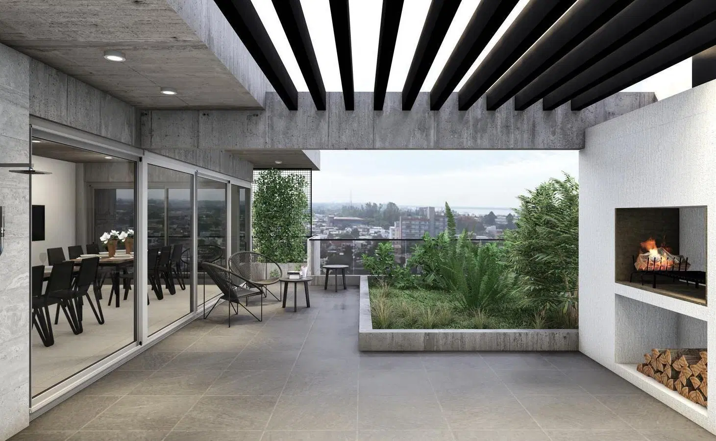 Monoambiente a estrenar en excelente ubicación en edificio CALIZO 3
