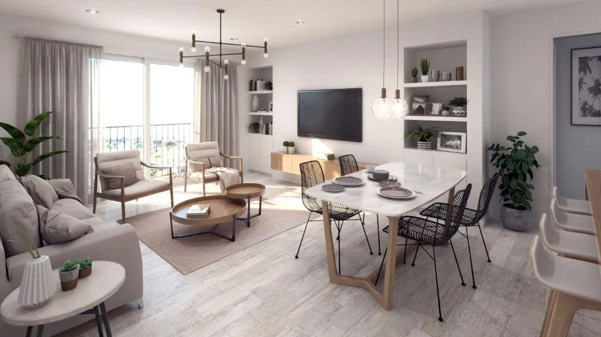 Departamento de 80 m² con 1 dormitorio en alquiler luminoso 3