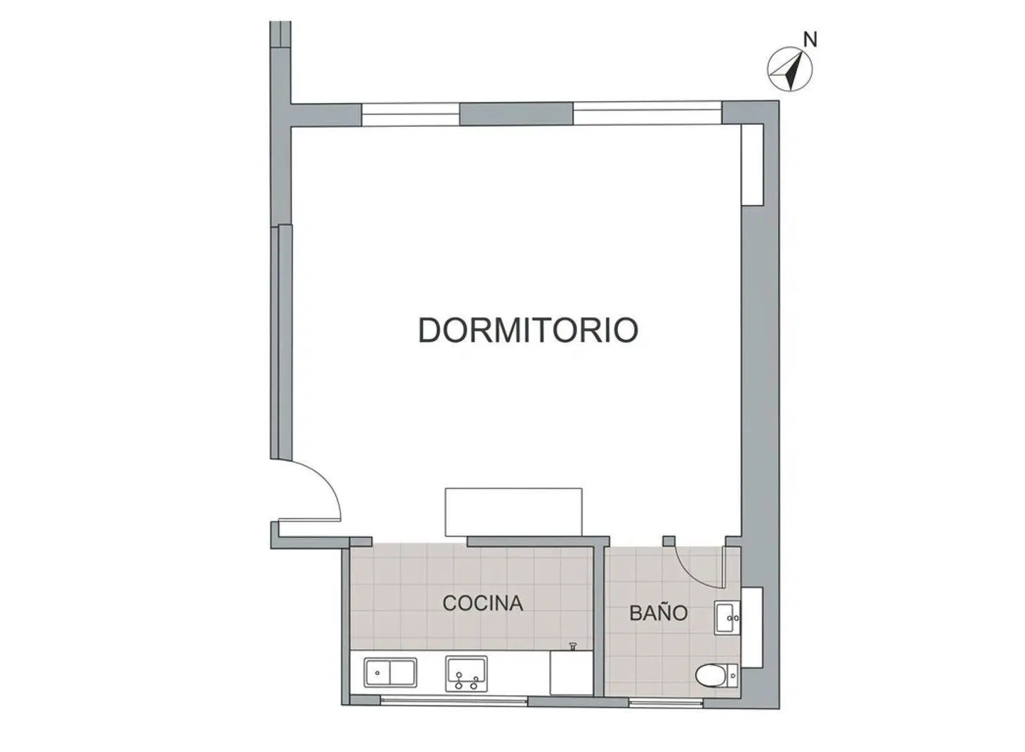 Venta monoambiente Almagro Caballito Subte A E 4