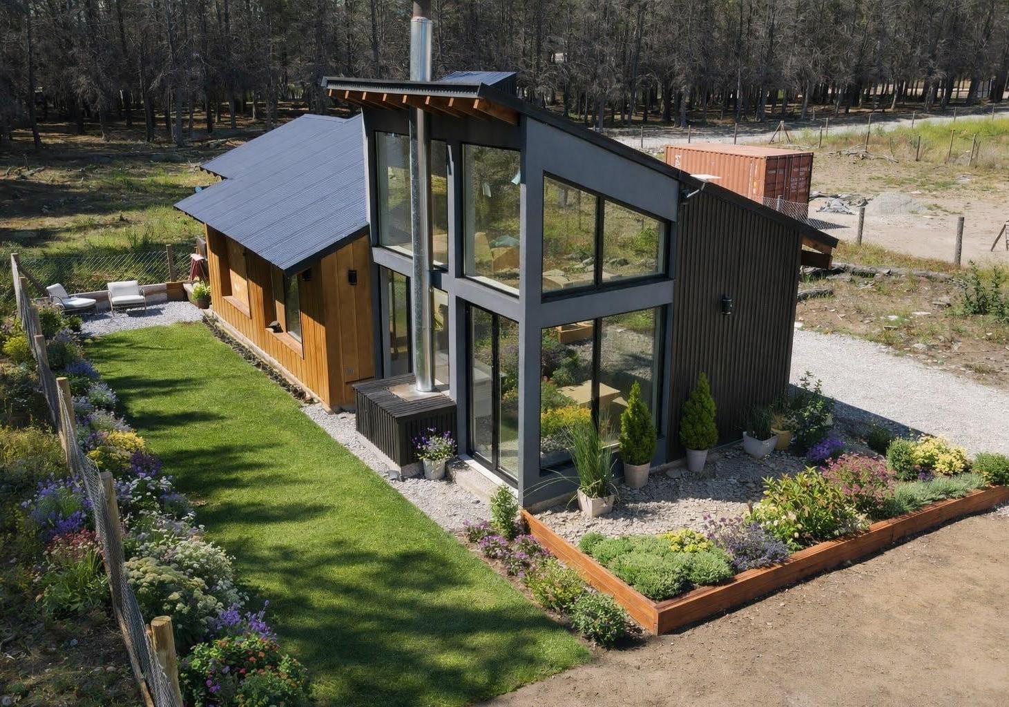 Casa moderna en PH 2 dorm en una planta con GAS Dina Huapi