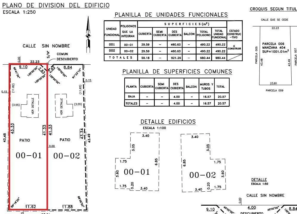 Plano 1