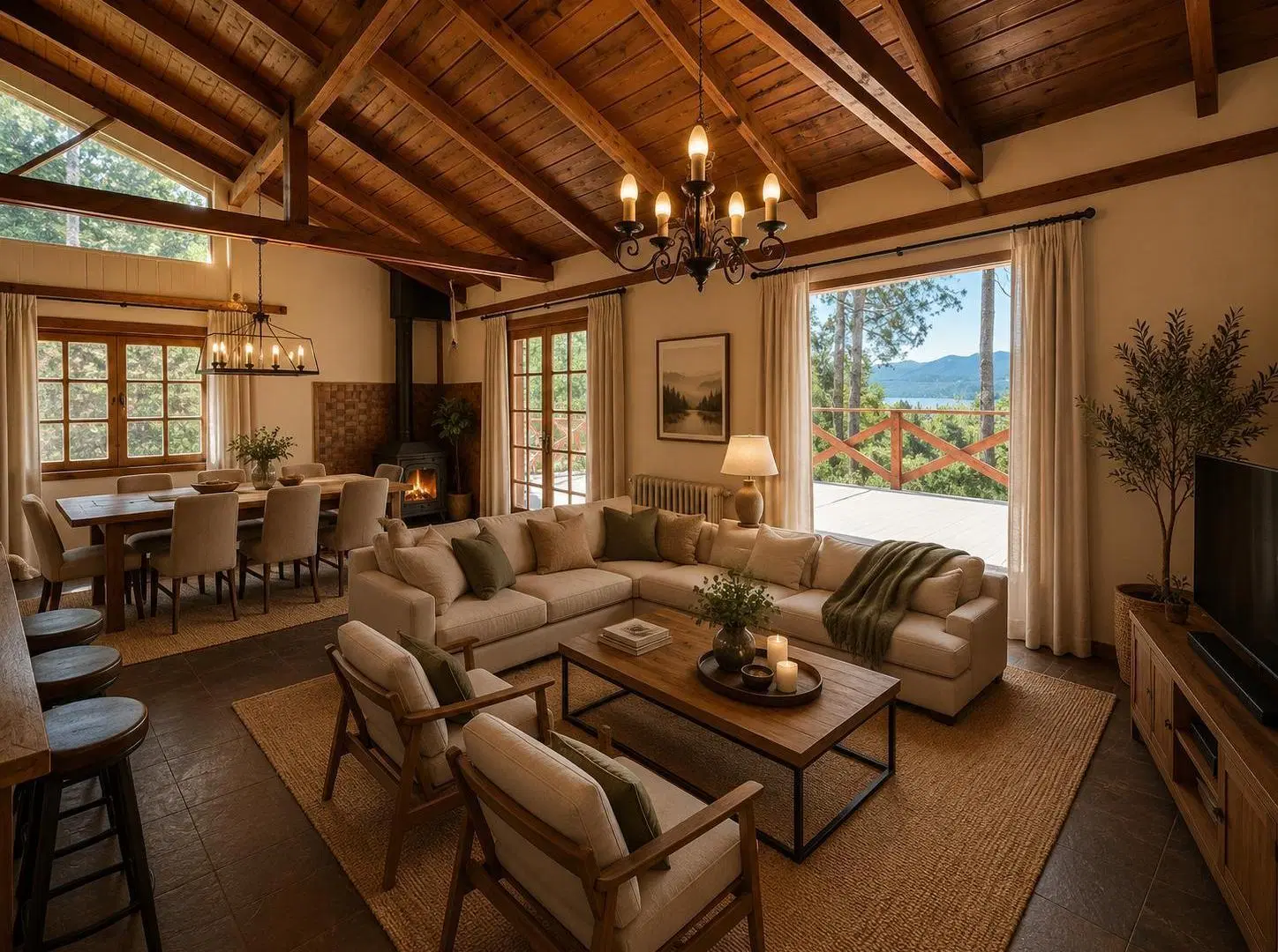 Venta Casa 4 dormitorios Vista al Lago Melipal II Bariloche 5