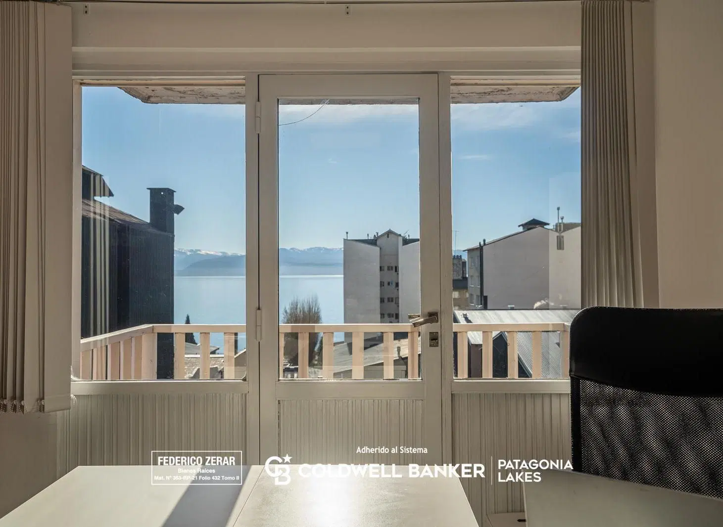 Departamento 3 Ambientes - Vista al Lago - Apto Profesional - Centro de Bariloche. 4