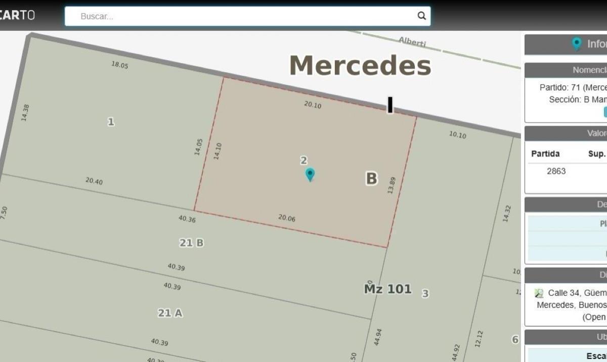 Terreno en Venta Mercedes 3