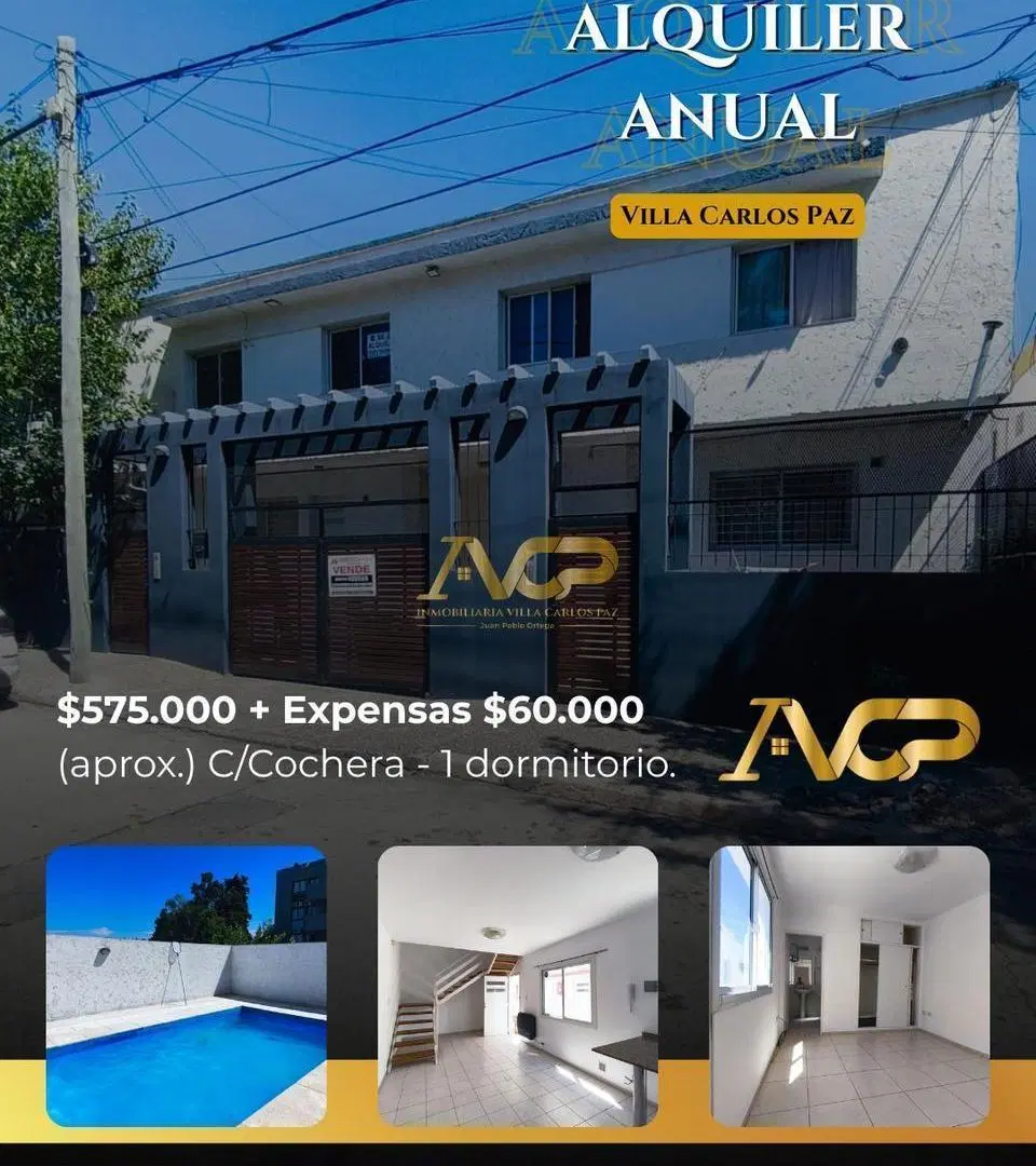 Departamento en Villa Carlos Paz 1