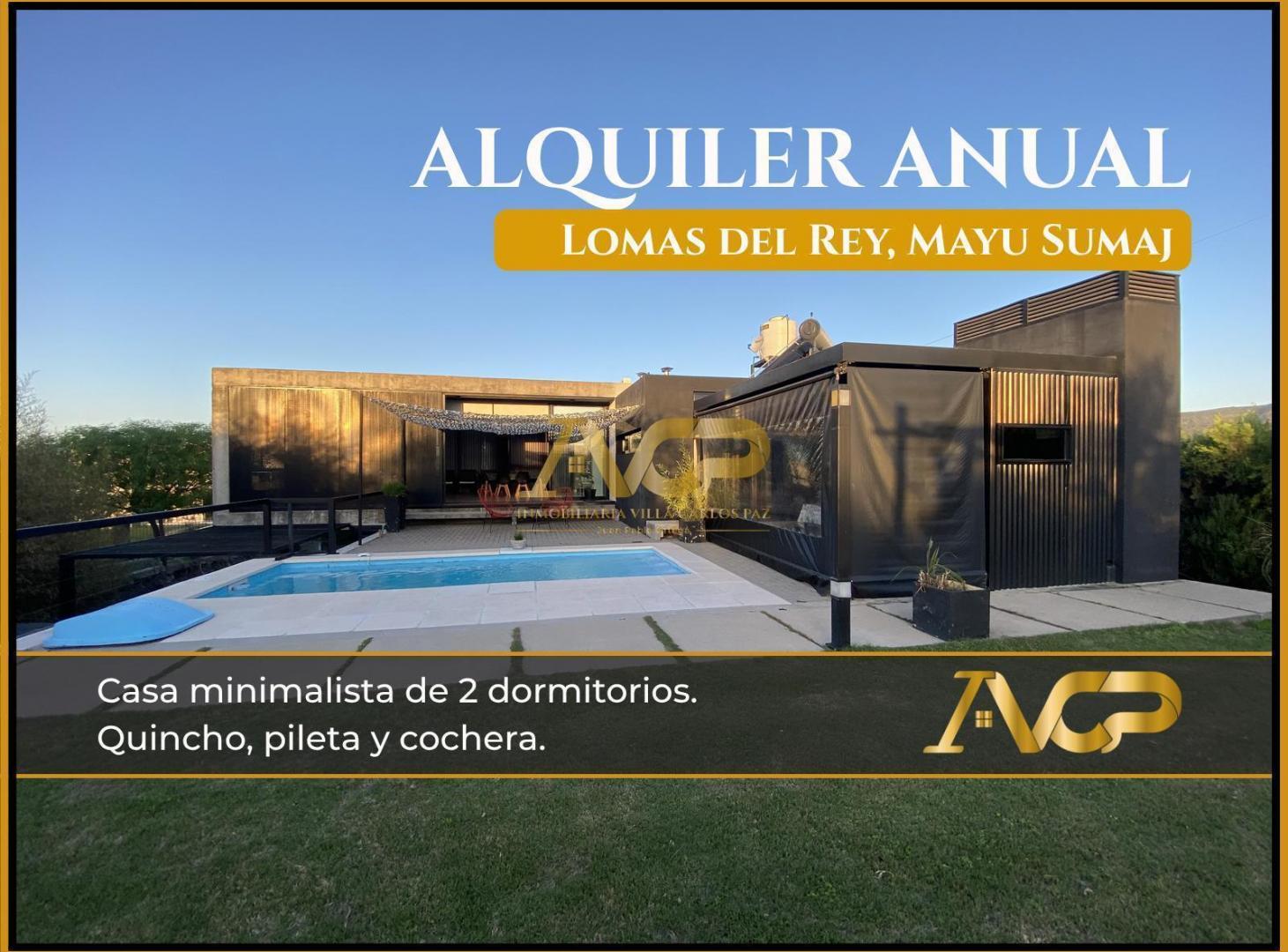 Casa en alquiler en Lomas Del Rey - Mayu Sumaj