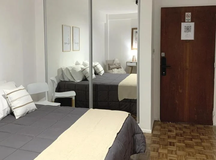 Departamento monoambiente en alquiler en Recoleta 3