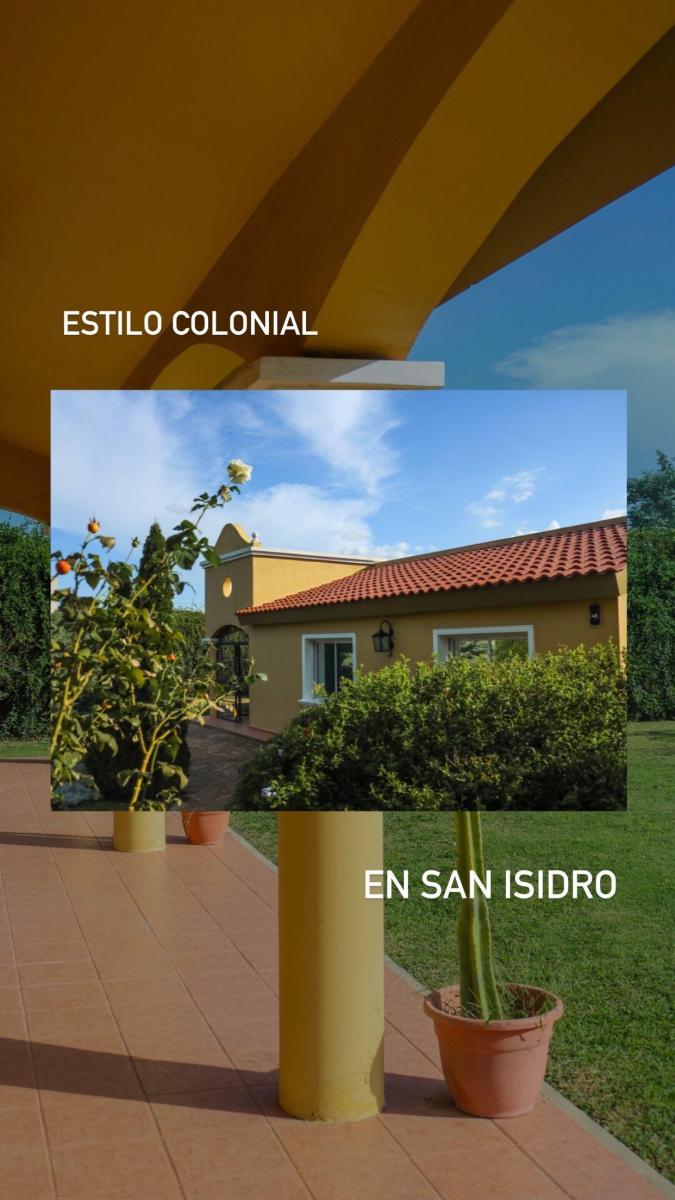 Casa San Isidro Villa Allende 3 Dorm. Escritorio Pileta Una Sola Planta 1