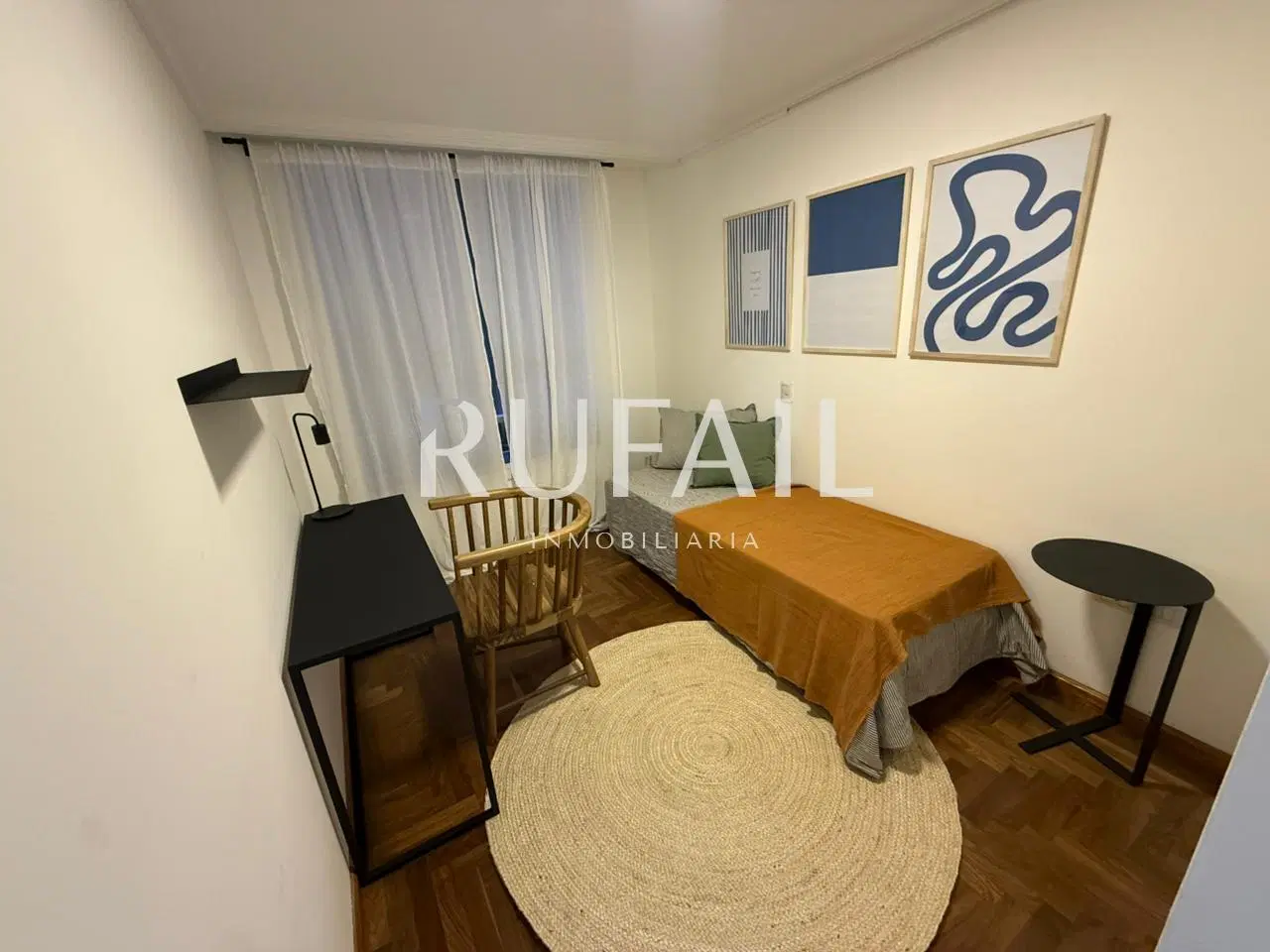 AMOBLADO B° NVA CBA . OBISPO ORO 300 . 2 DORM. BALCON FRENTE 4