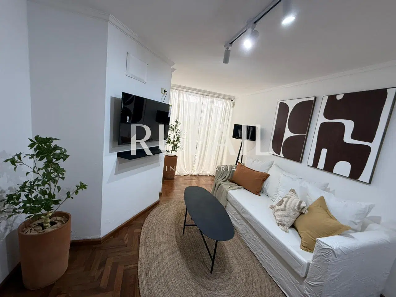 AMOBLADO B° NVA CBA . OBISPO ORO 300 . 2 DORM. BALCON FRENTE 5
