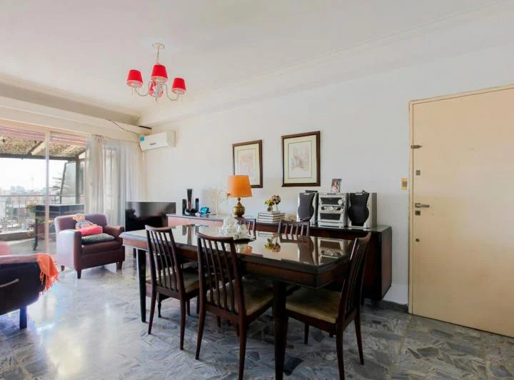 Departamento 3 amb balcón terraza cochera fija 95 mts Apto crédito Caballito Norte 3