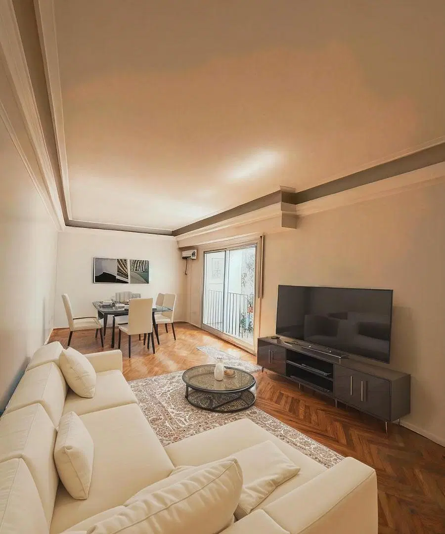 Alquiler de departamento 3 ambientes en recoleta con balcon 2