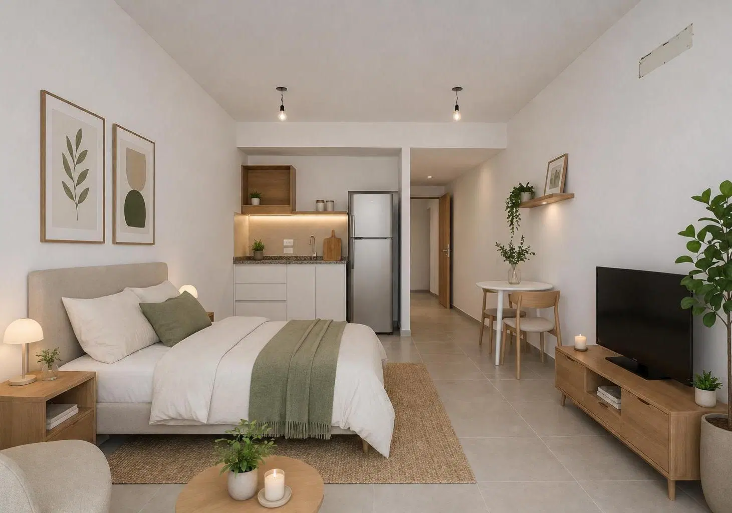 Departamento 2 ambientes a estrenar 5