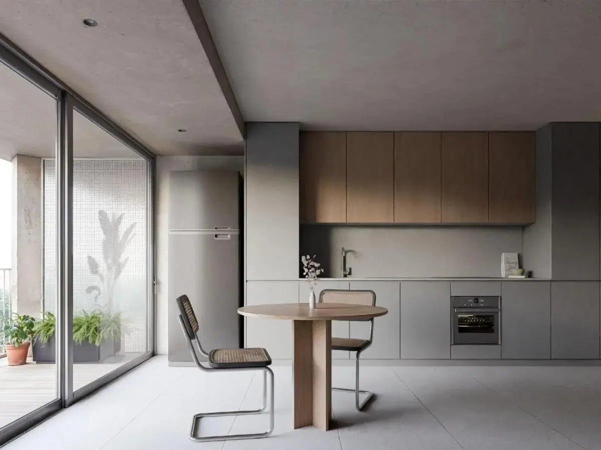 Departamento en venta de un dormitorio en contruccion en Lourdes 4