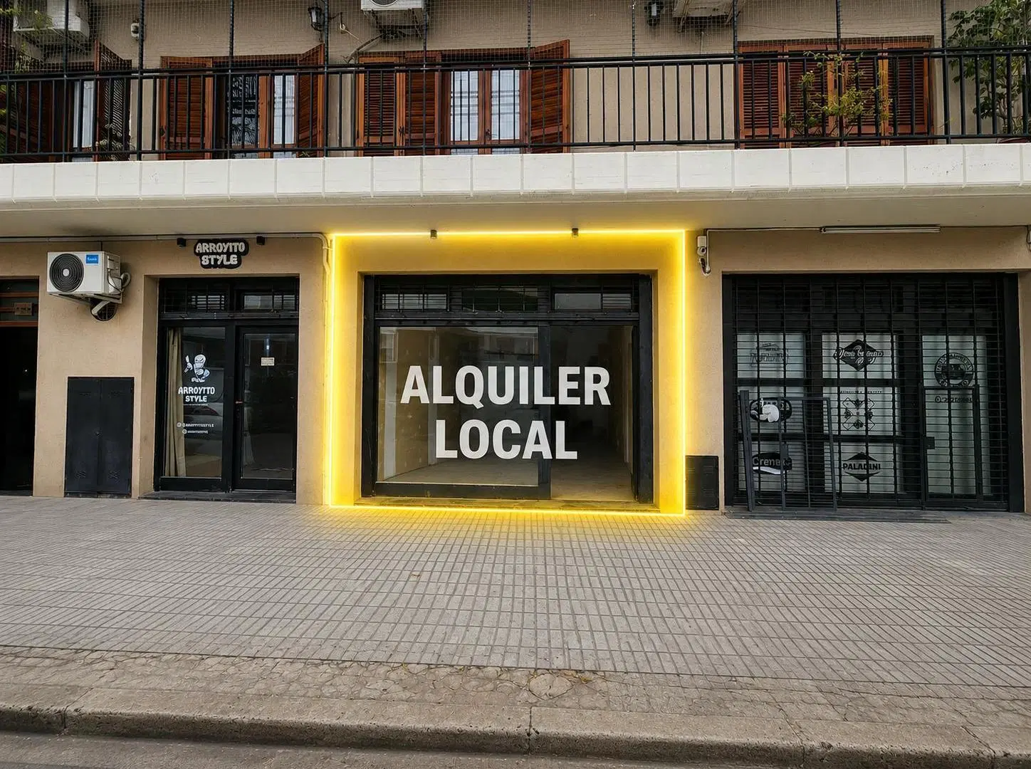ALQUILER LOCAL COMERCIAL CON VIDRIERA 2