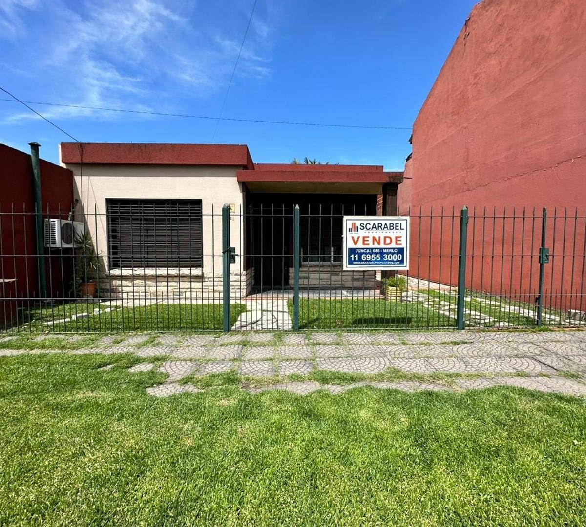 VENTA CASA 3 AMB EXCELENTE ZONA RESIDENCIAL MERLO