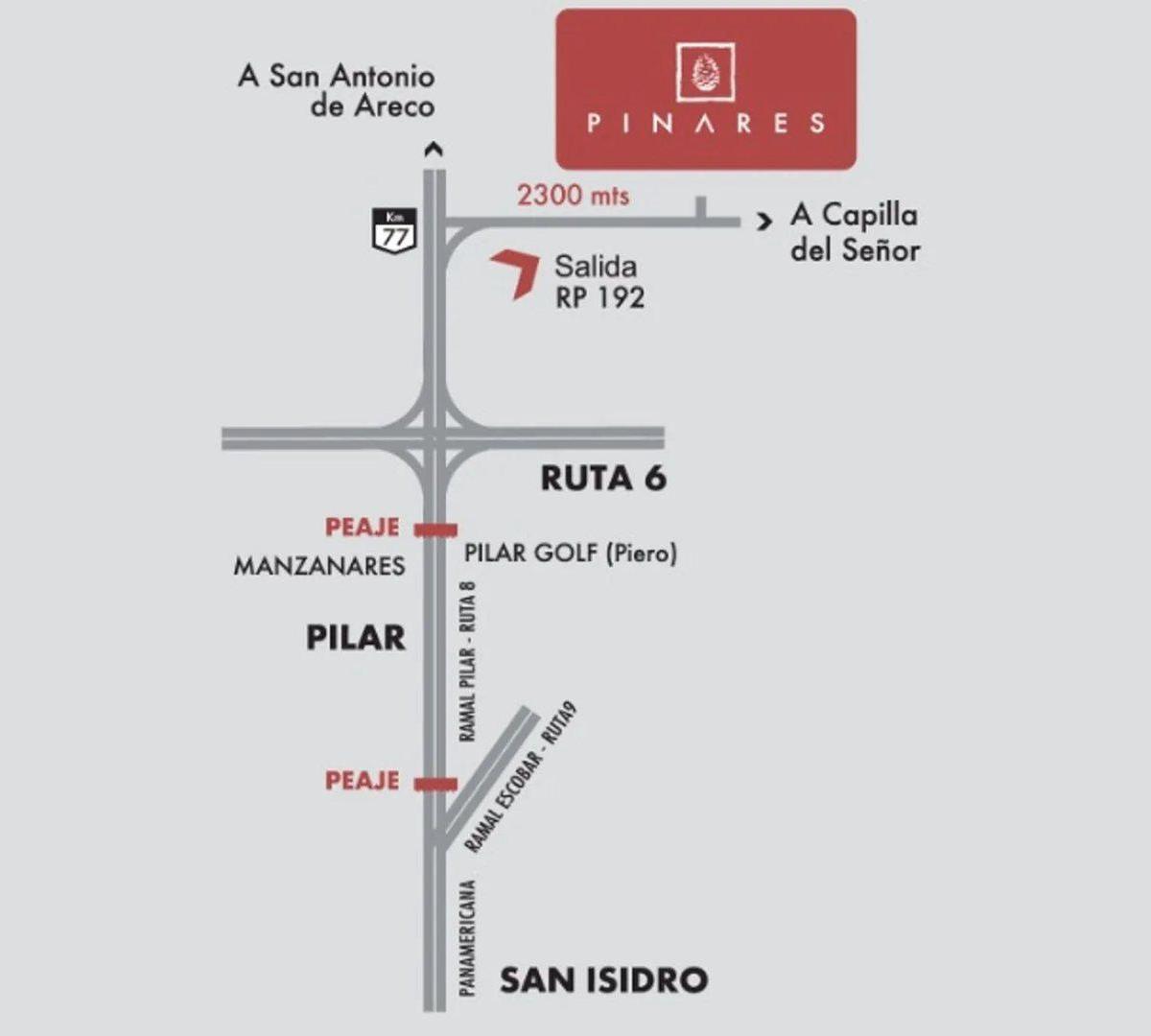 Amplio Lote en Los Pinares C. Club
