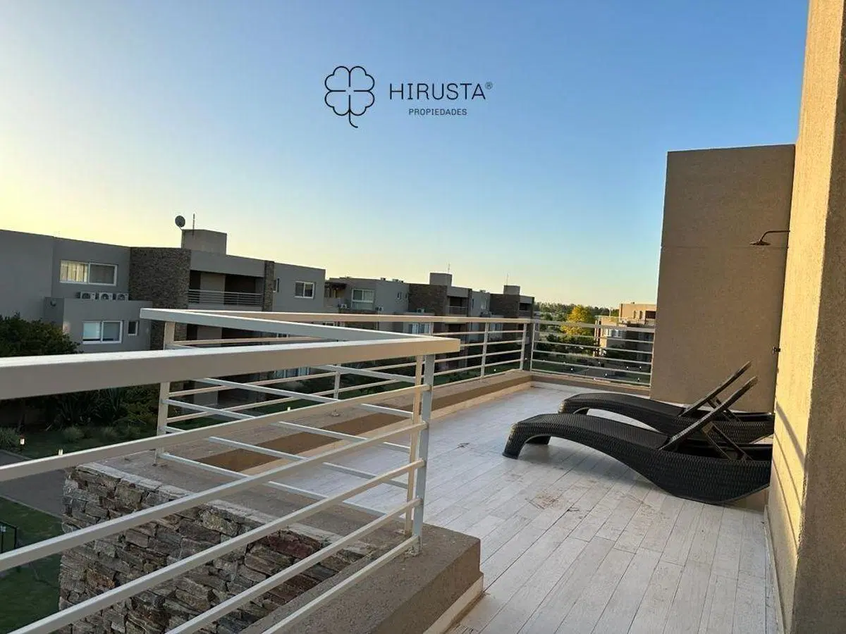 DEPARTAMENTO EN ALQUILER AMOBLADO TERRAZAS AL GOLF PILARÁ+TERRAZA+PARRILLA+BAÑO +TOILETTE+COCHERA 8