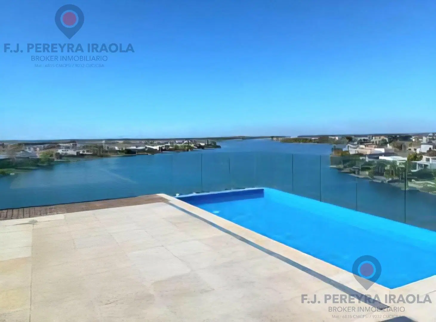 Departamento en esquina, vista al lago. Praia. Portezuelo. Nordelta 3