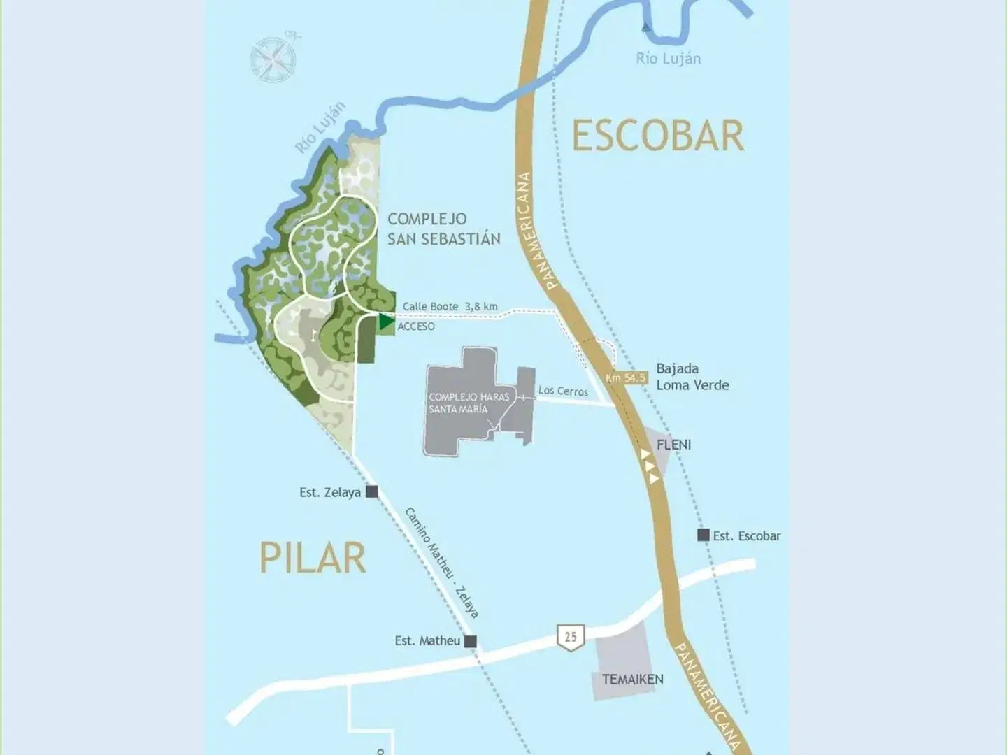 Terreno en Venta, al Lago, San Sebastian, Area 10, Escobar 3
