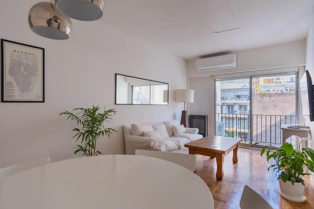 Departamento amoblado 3 ambientes en Alquiler en Palermo Chico 2