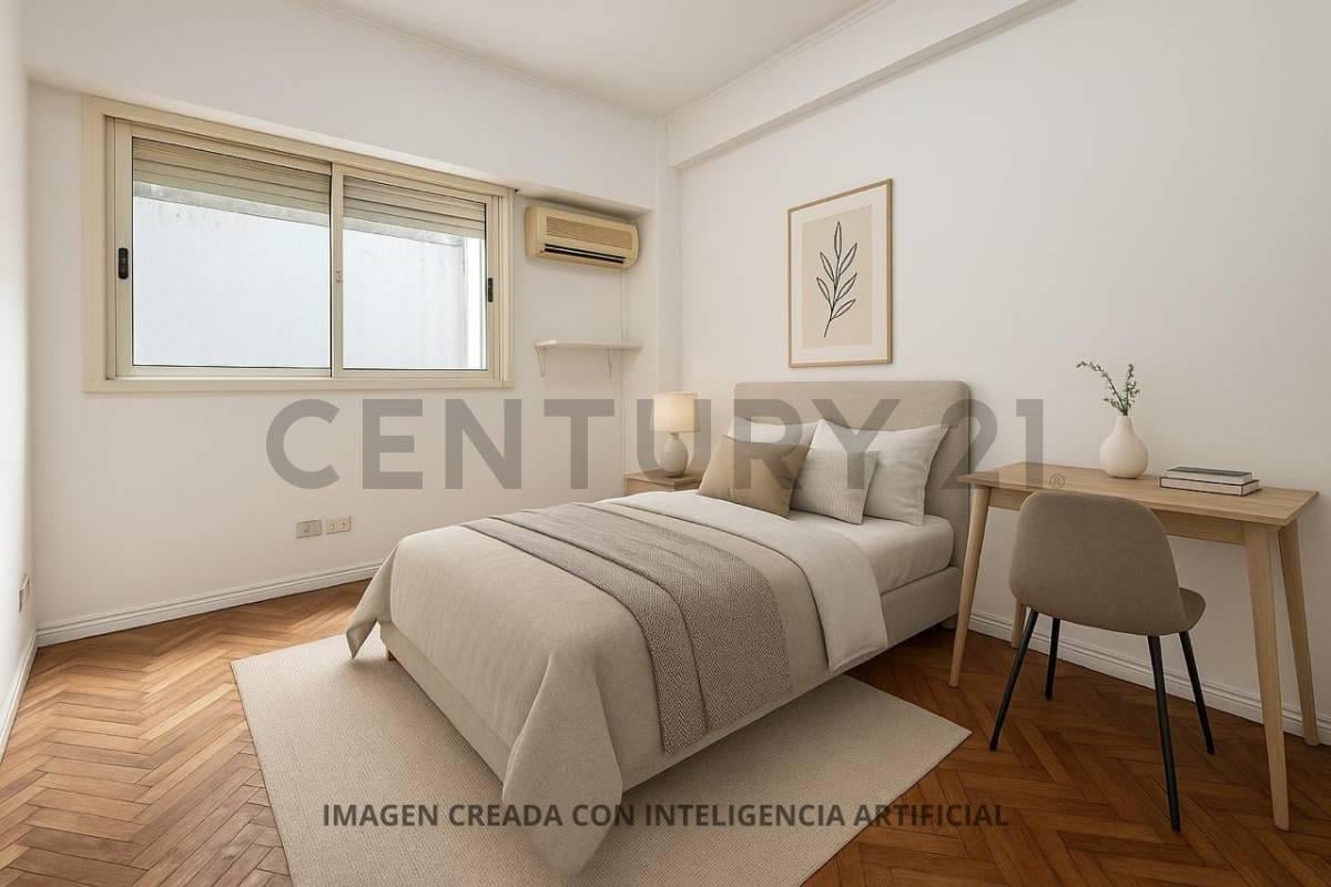 Departamento en venta 3 ambientes con 2 patios en Almagro