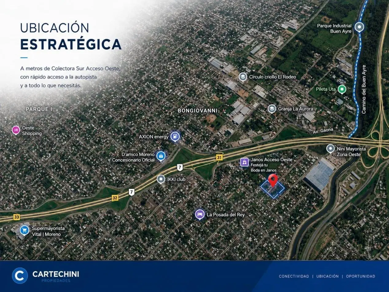 Lote Terreno Venta Moreno 6780m2 esquina 3