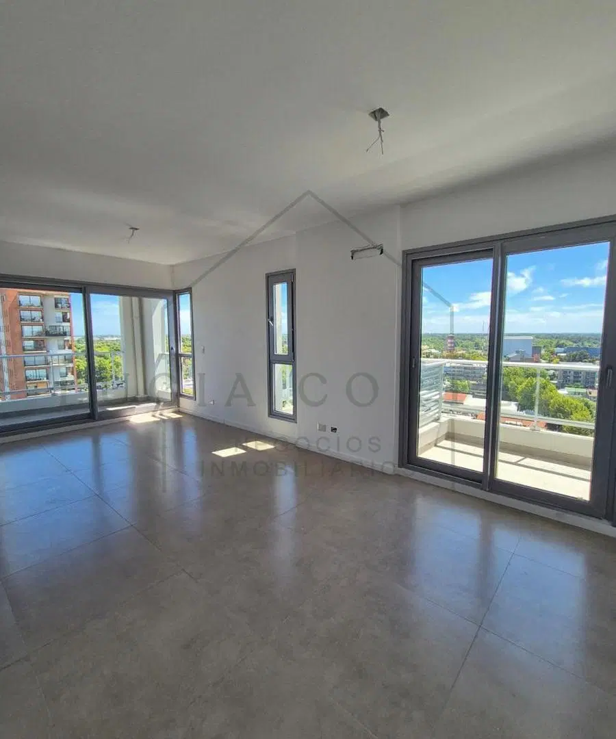 Departamento en venta en Tigre 2 ambientes cochera cubierta piso 14 con vista abierta A ESTRENAR 3