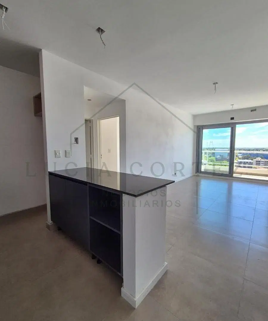 Departamento en venta en Tigre 2 ambientes cochera cubierta piso 14 con vista abierta A ESTRENAR 4