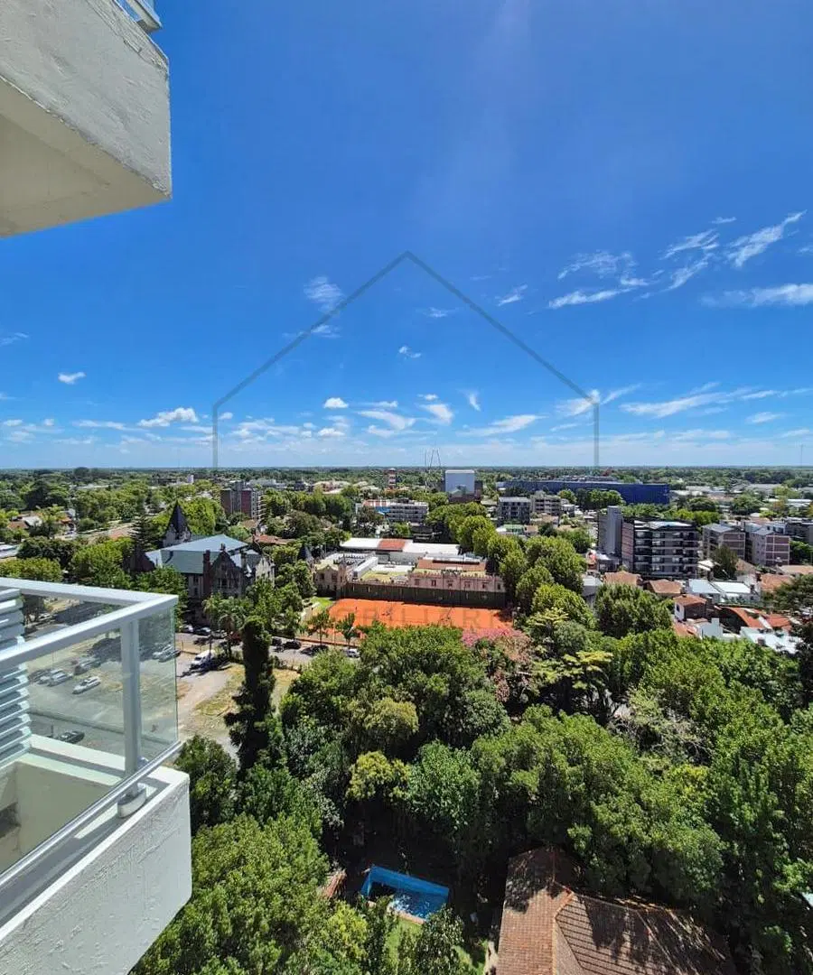 Departamento en venta en Tigre 2 ambientes cochera cubierta piso 14 con vista abierta A ESTRENAR 8