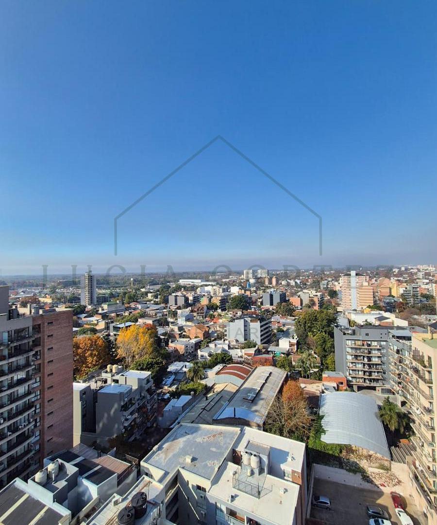 Departamento en venta Tigre 2 ambientes dos cocheras cubiertas piso 19 con vista abierta A ESTRENAR