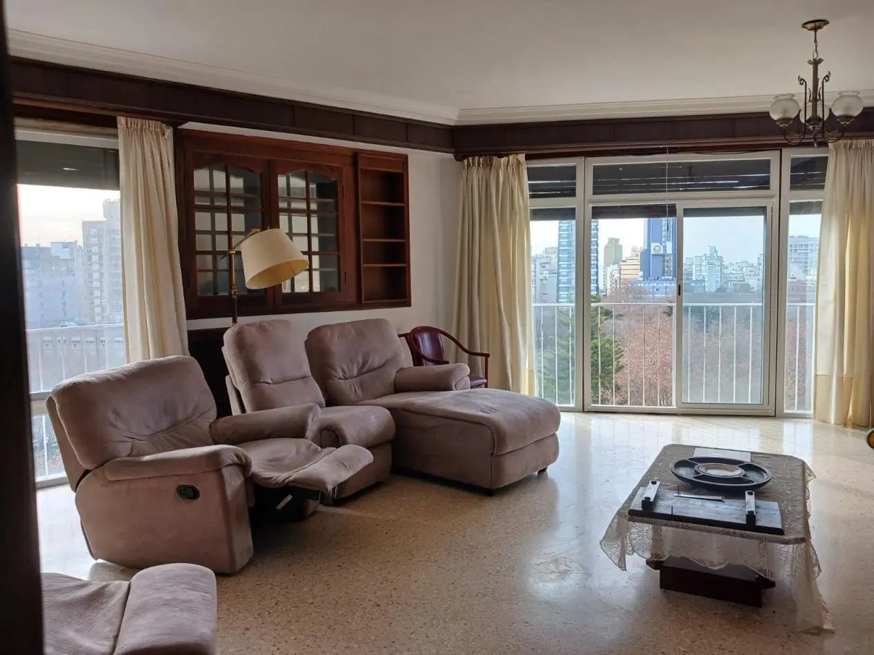 venta departamento 3 ambientes con dependencia, zona centro, excelente vista 4