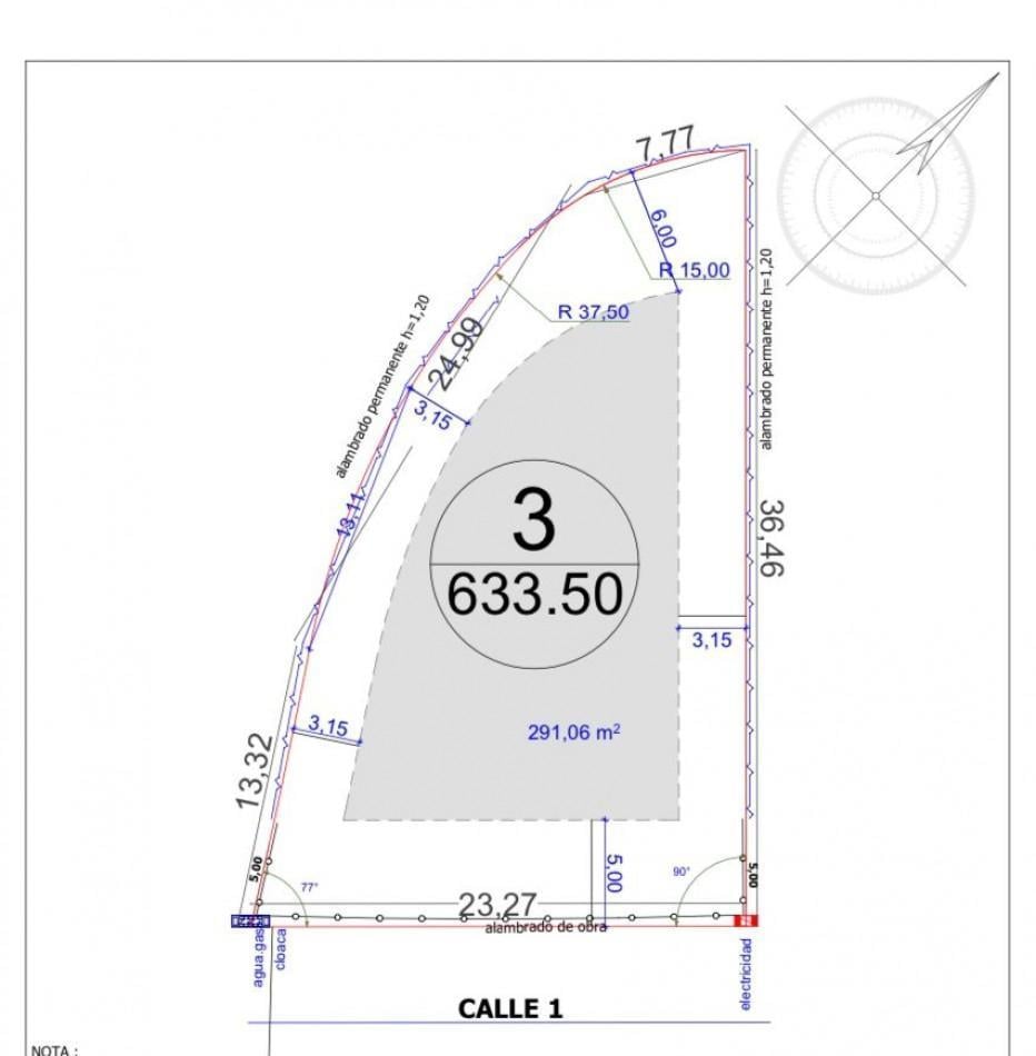 Foto de Venta lote barrio privado Arenas Chico., imagen 3