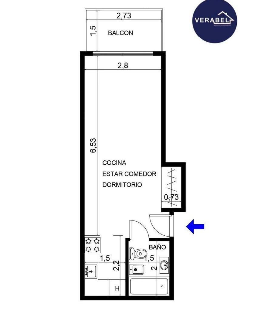 Departamento en Parque Chas