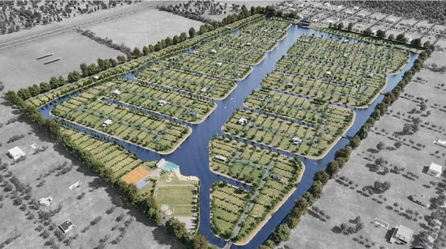Terreno en venta en barrio privado Funes Lake 2