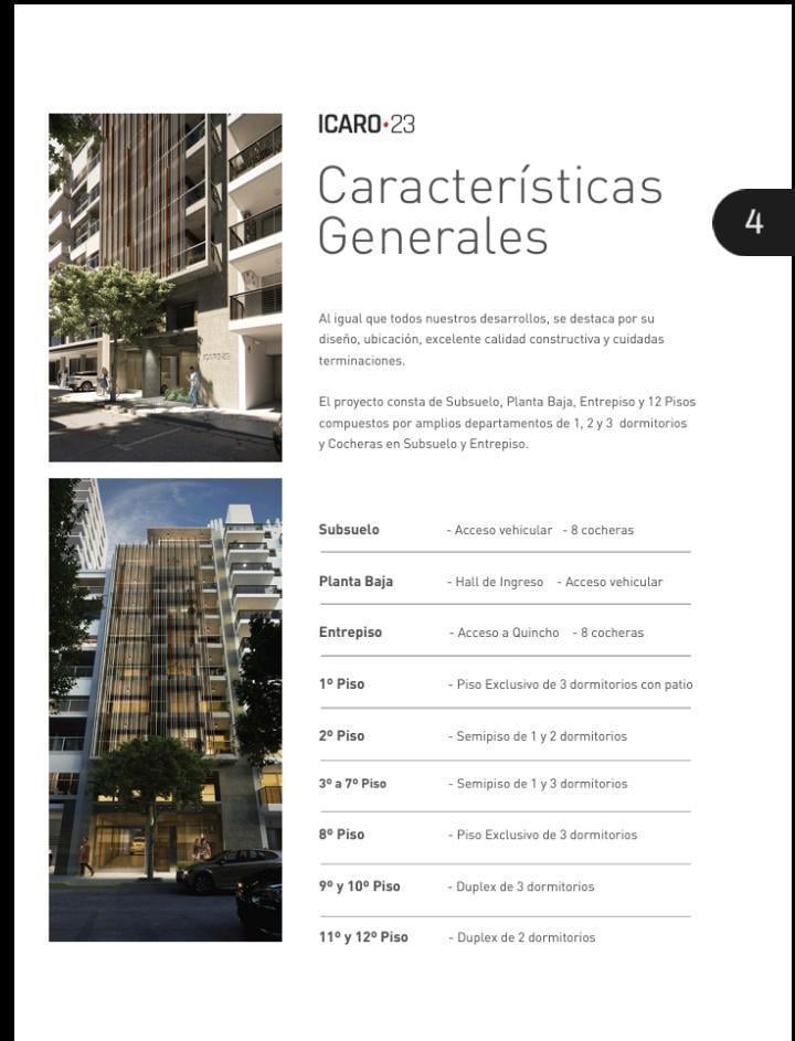 Semipiso a estrenar 2 dormitorios